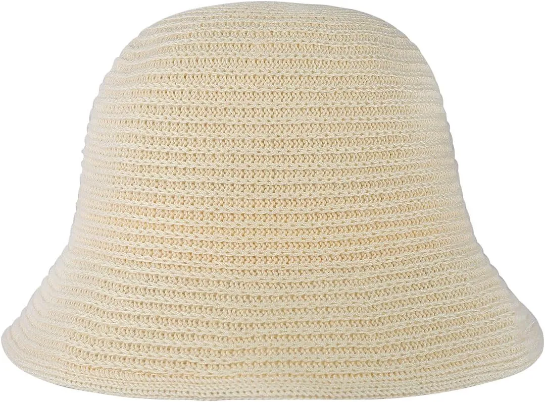 Eigso Mesh Woven Bucket Hat for Women Men Womens Fashion Outdoor Fisherman Cap for Woman Man