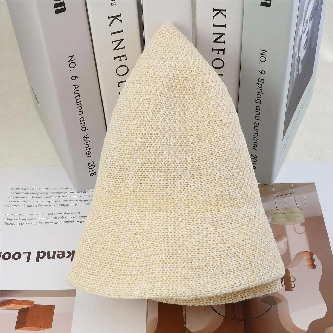 Eigso Mesh Woven Bucket Hat for Women Men Womens Fashion Outdoor Fisherman Cap for Woman Man