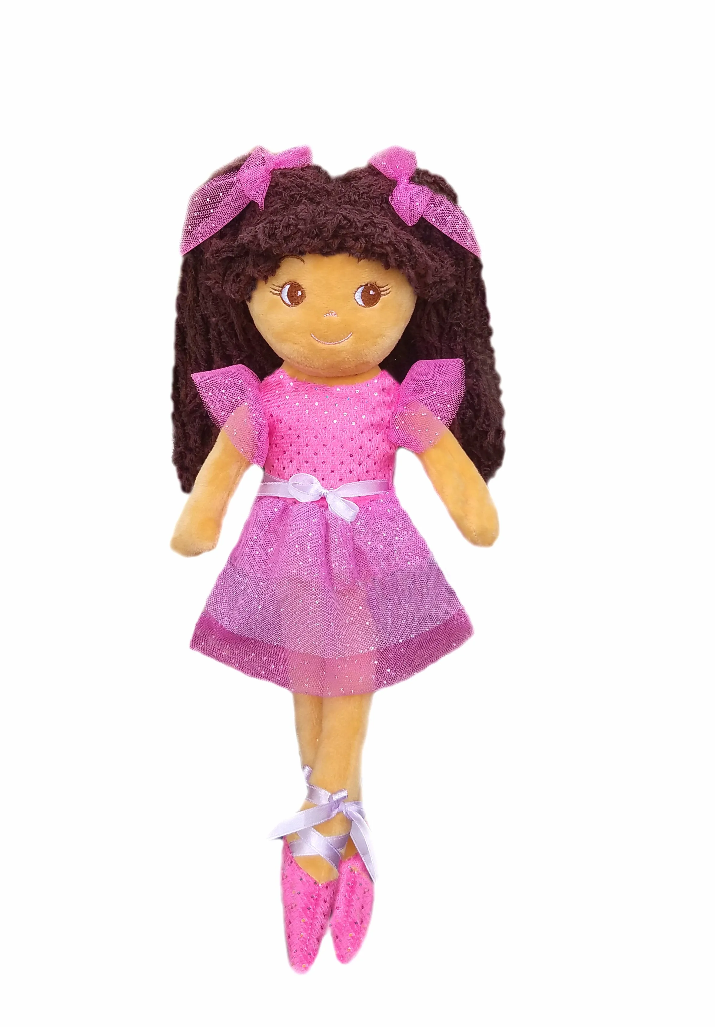 Elana Ballerina Doll with purse - light skin