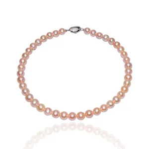 Elegant Pink Freshwater Pearl Necklace WN00195