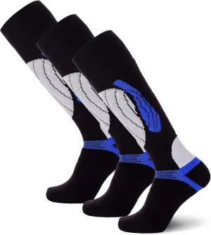 Elite Wool Race Ski Socks - Warm Comfortable Snowboard/Skiing Socks