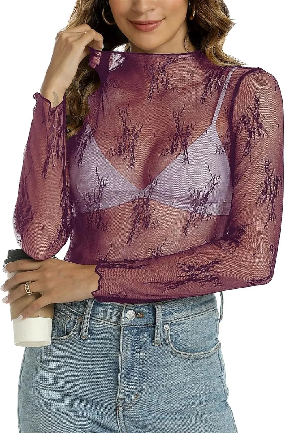 encaje perspectiva de fondo camiseta blusa femenina playera corta Lace Corset Tops For Women Short Sleeved T Shirt