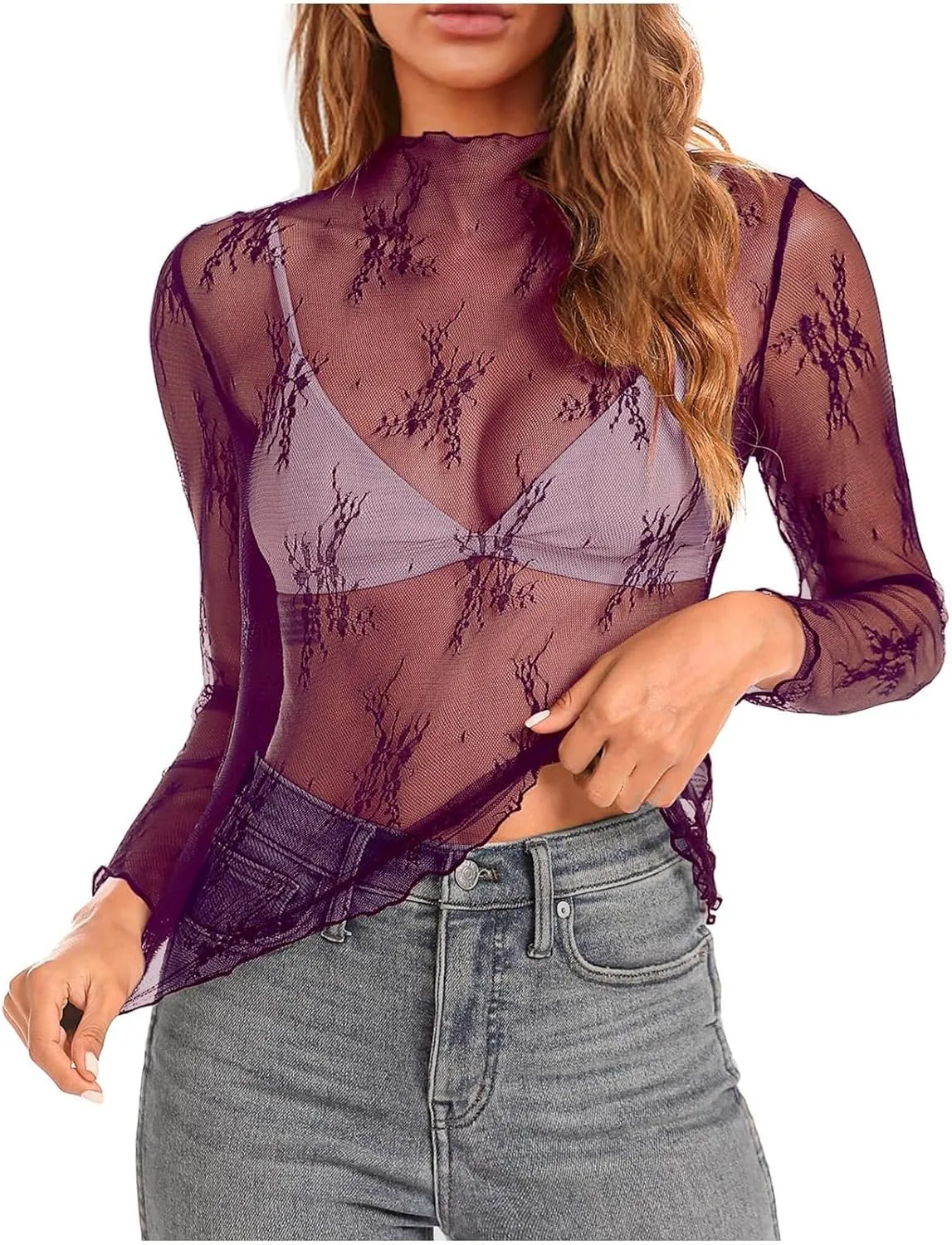 encaje perspectiva de fondo camiseta blusa femenina playera corta Lace Corset Tops For Women Short Sleeved T Shirt