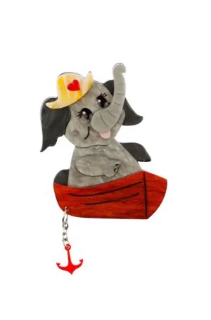 Erstwilder Love Boat Brooch