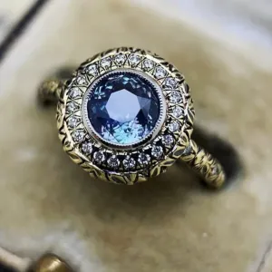 Eur-Am Retro Couple Rings