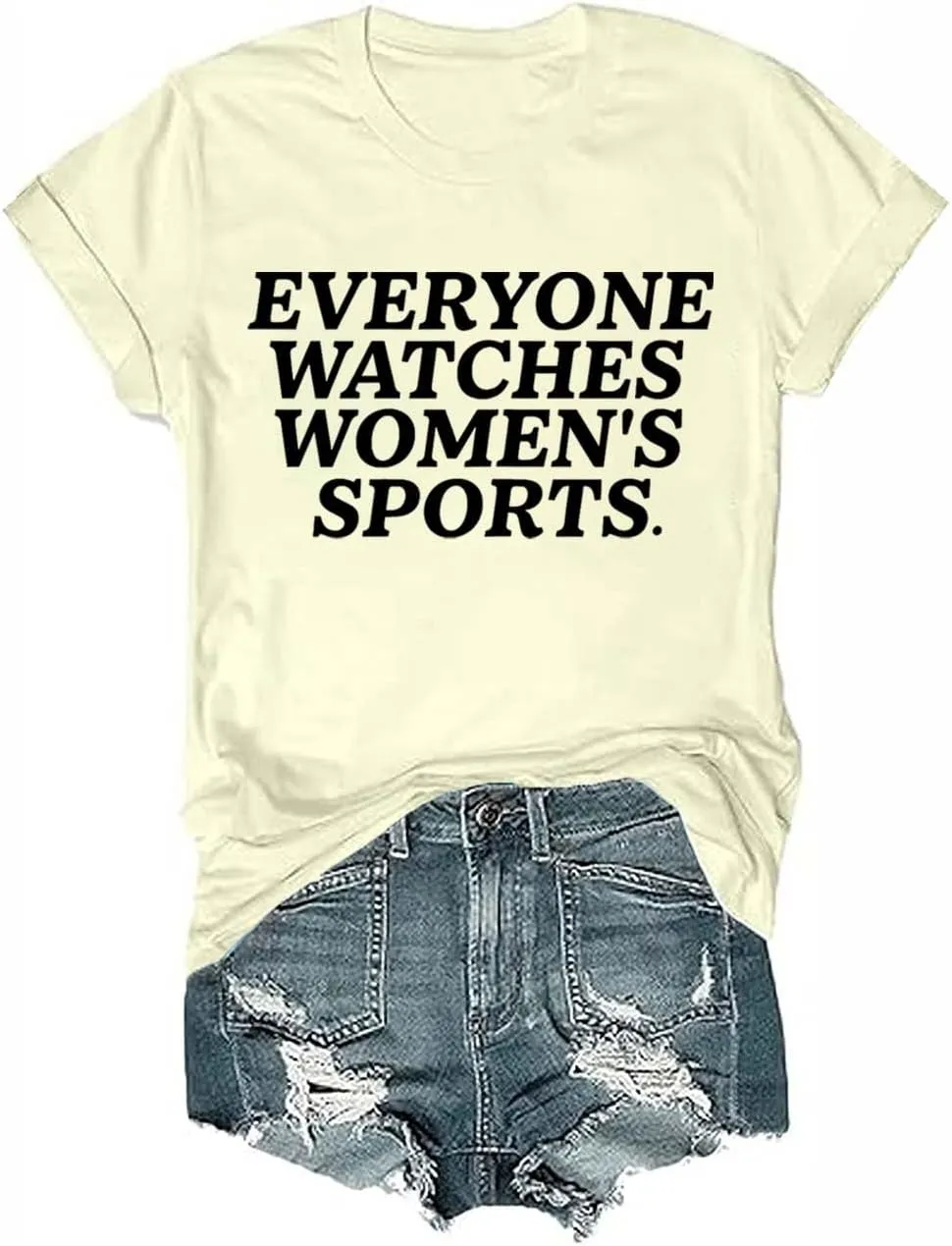 Everyone Watches Womens Sports Tshirt Everyone Watches Womens Sports Shirt