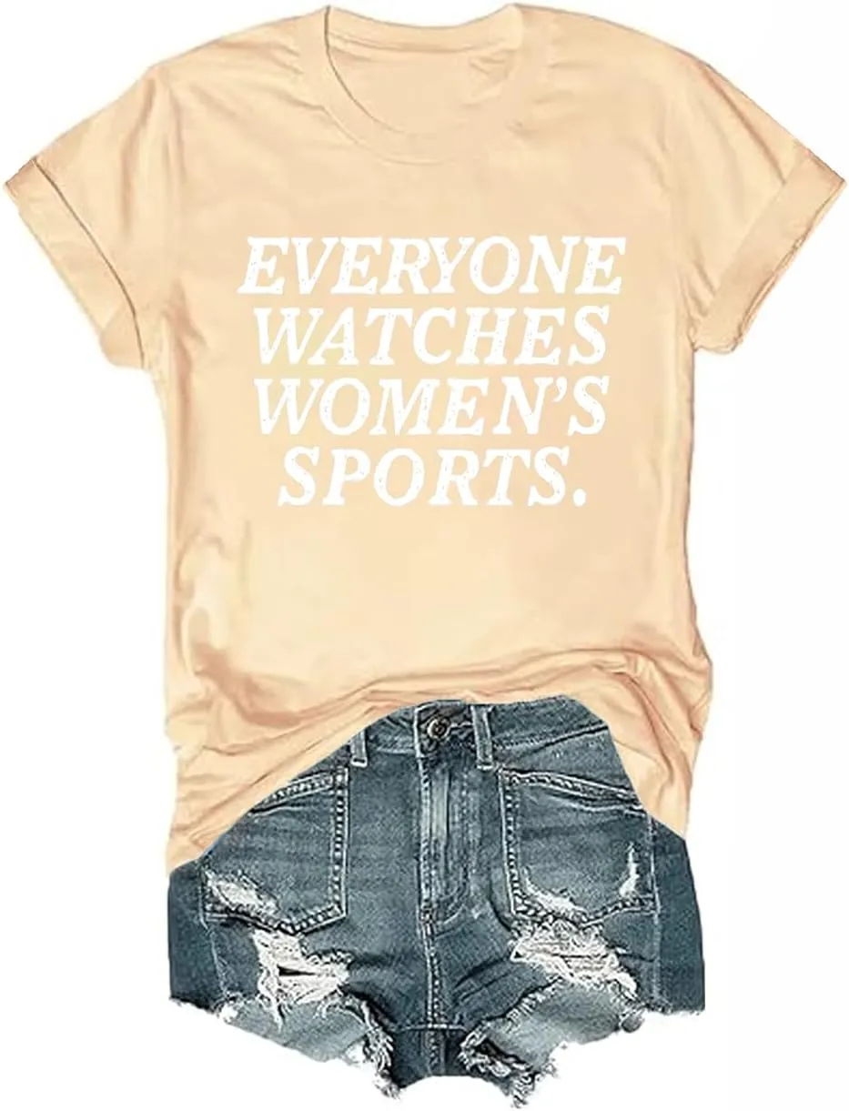 Everyone Watches Womens Sports Tshirt, Everyone Watches Womens Sports Tshirt Mens