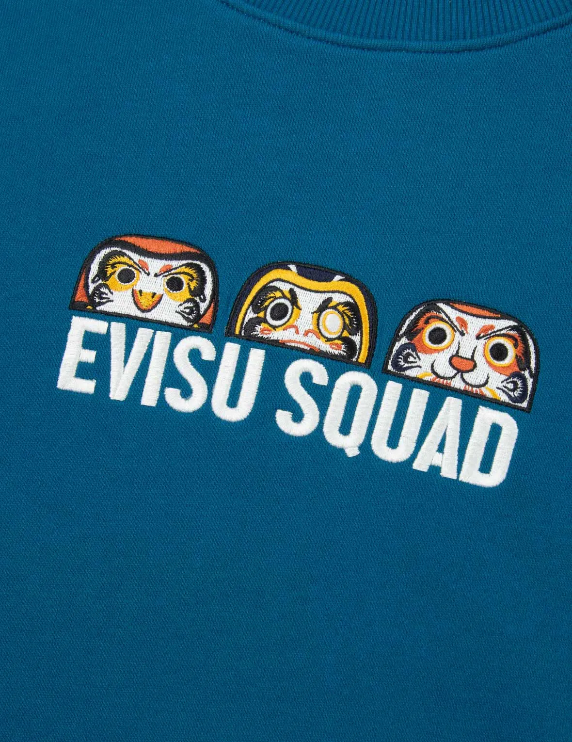 EVISU Squad Daicock Print Sweatshirt