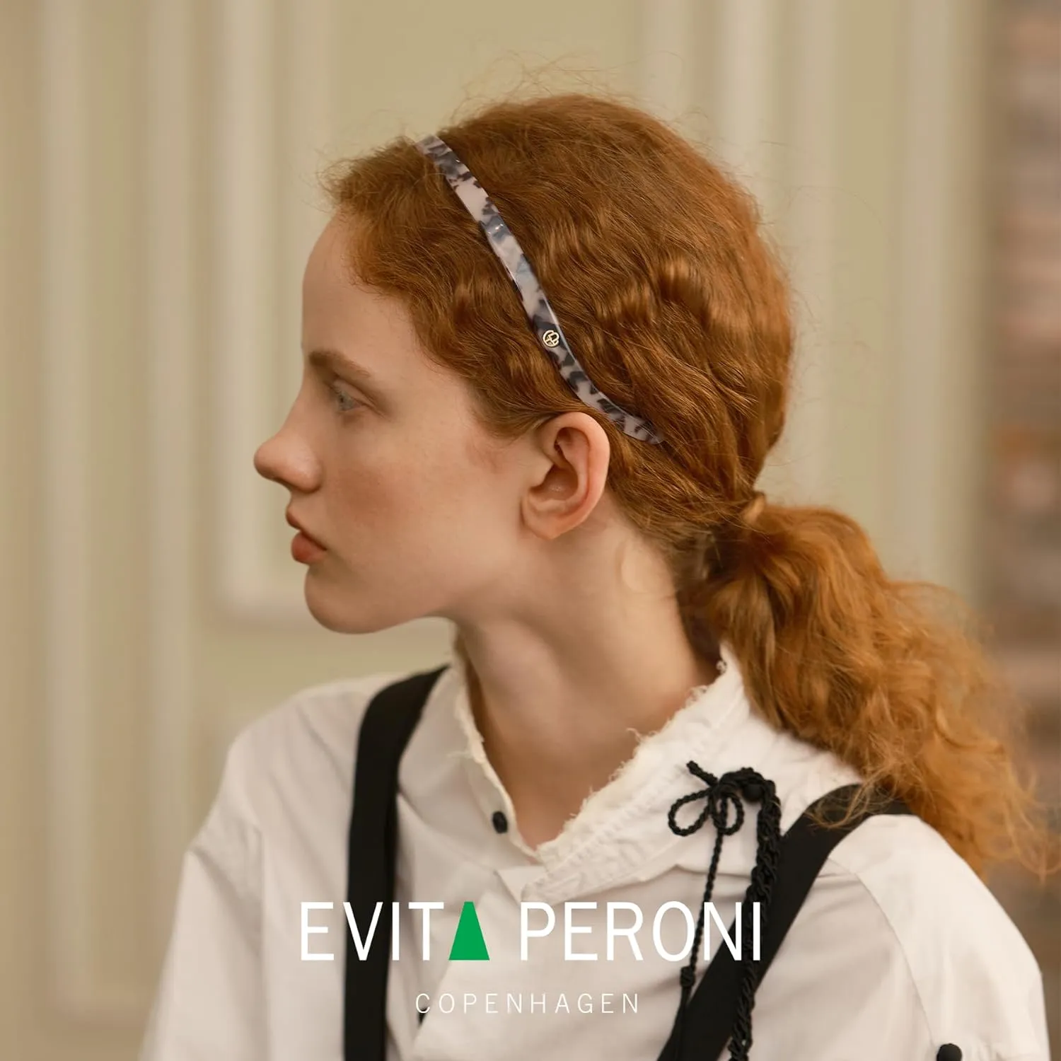 EVITA PERONI Hair Band for Eyewear - No Pressure, No Headache, Comfortable Thin Non-Slip Headbands for Women's Hair Fashion - Amber