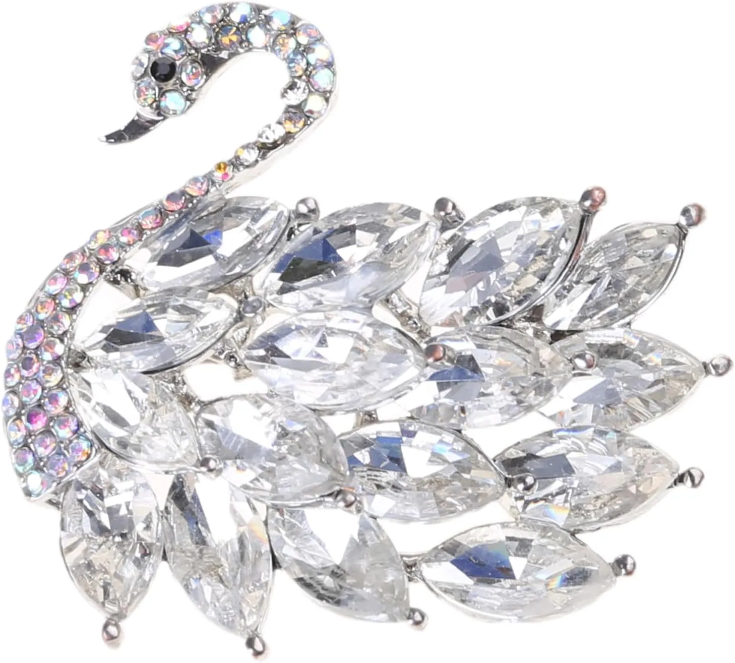 Exquisite Swan Brooch Pin able Swan Pin Swan Corsage Pin Clothing Jewelry Gift for Individuals