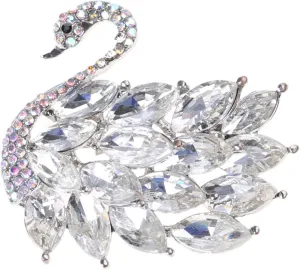 Exquisite Swan Brooch Pin able Swan Pin Swan Corsage Pin Clothing Jewelry Gift for Individuals