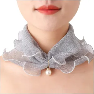 Fall Scarf for Women Sun Thin Summer Proof Spring Headband Neck Scarves Silk Hair Scarf Oversized Neckerchief