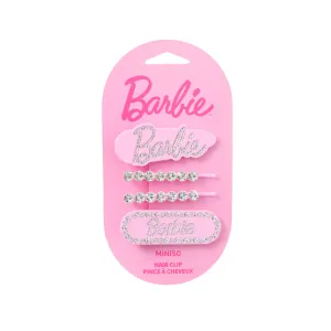 Fancy Barbie Collection Hair Clips (4 pcs)