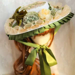 Farmer's Market  Hats and Hair Accessories Kawaii Academia Y2K Cottagecore Coquette Fairycore Dollette Princesscore