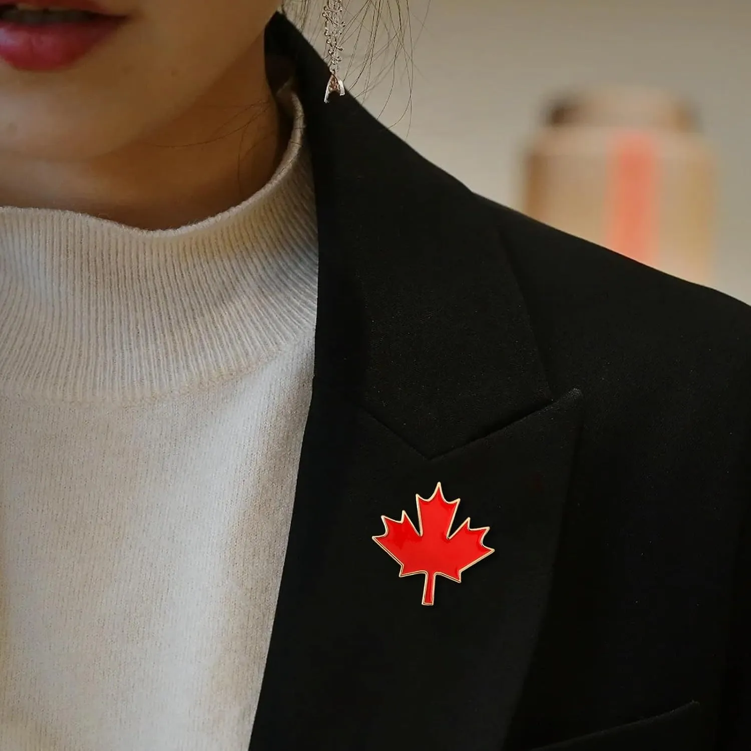 Fashion And Brooches Canada Souvenirs Flag Pins，Canadian National Lapel Pins Badge Souvenir For Large