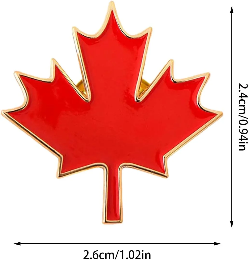 Fashion And Brooches Canada Souvenirs Flag Pins，Canadian National Lapel Pins Badge Souvenir For Large