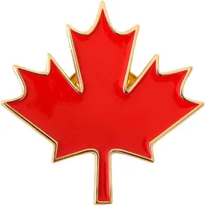 Fashion And Brooches Canada Souvenirs Flag Pins，Canadian National Lapel Pins Badge Souvenir For Large