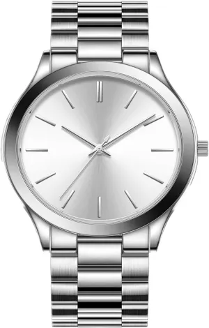Fashion Minimalist Business Men's Wrist Watches Luxury Quartz Waterproof Watches Bussiness Watches for Men,
