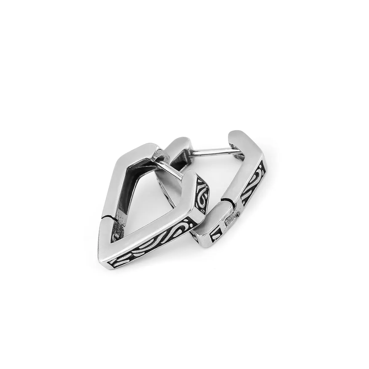 Fashion Minimalist Geometric Stud Earrings for Men and Women