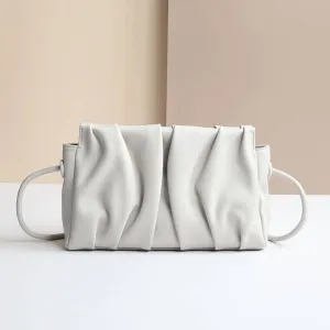 Fashion pleated crossbody bag shoulder bag