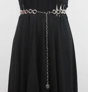 Fashion Versatile Friendship Infinity Symbol Belt With Skirt Belt Pants Chain Waist Chain