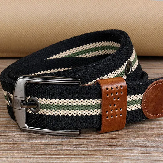 Fashionable Casual Fabric Belt For Men