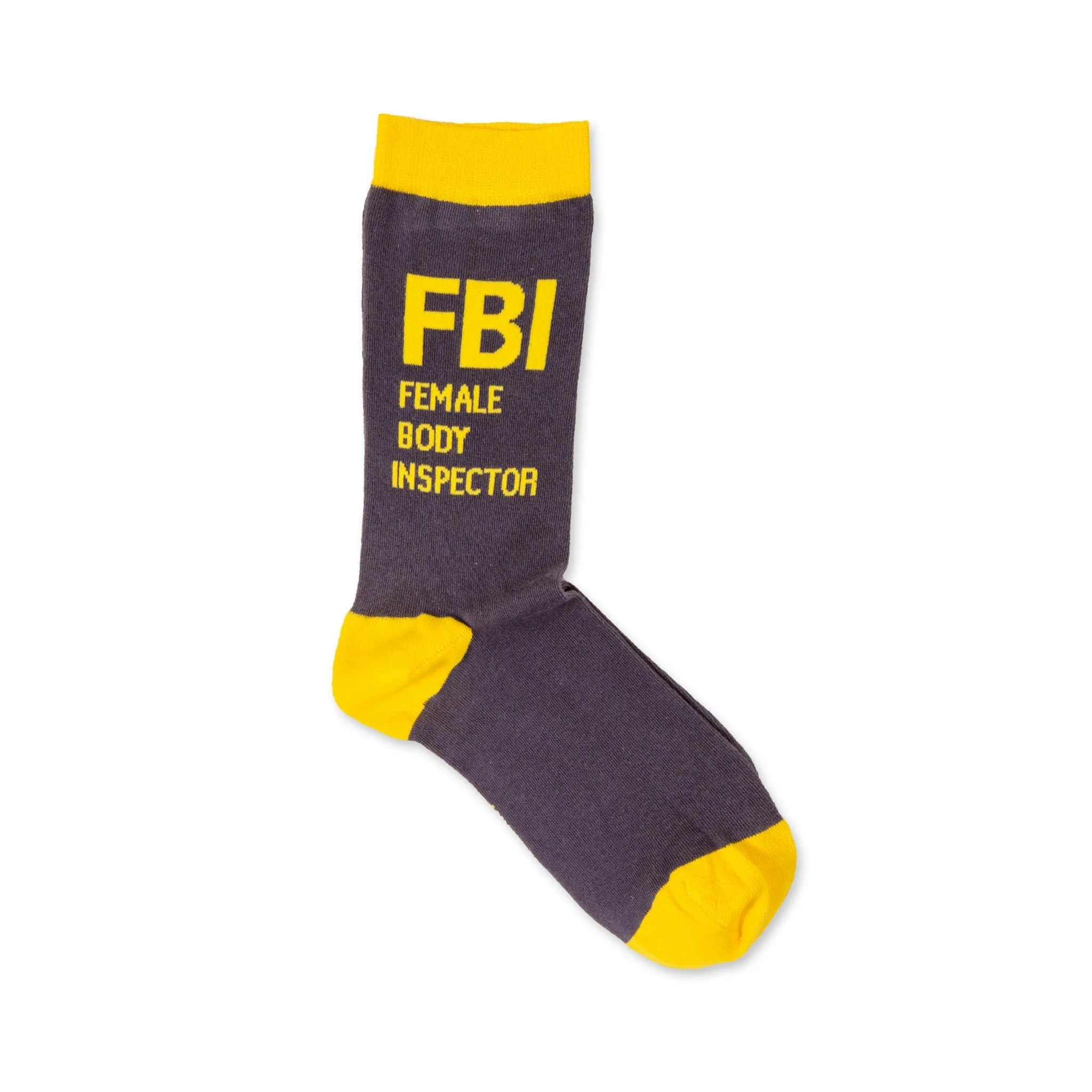 FBI Female Body Inspector Cotton Socks Gift Socks for Her&Him Funny Socks Cotton Art Socks Stylish Unisex Socks Custom Socks Birthday Socks
