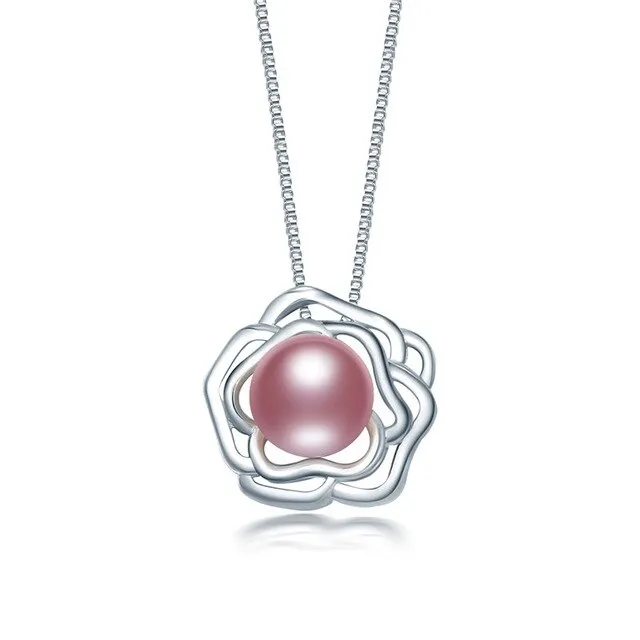 Female Fashion Jewelry Freshwater Pearl Pendant Necklace