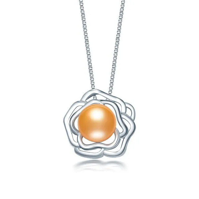 Female Fashion Jewelry Freshwater Pearl Pendant Necklace