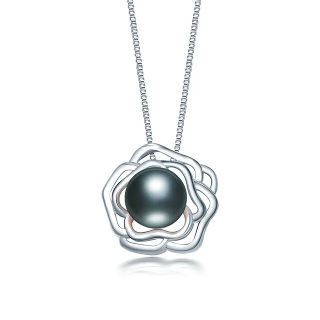 Female Fashion Jewelry Freshwater Pearl Pendant Necklace