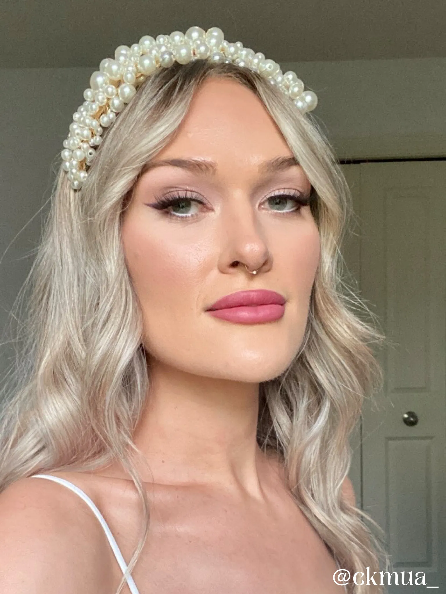 Fiola Pearl Crown Headband