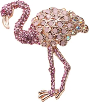 Flamingo Enamel Lapel Pin Trendy Accessories Accesorios Para Mujer Womens Brooch Party Brooch Breastpin