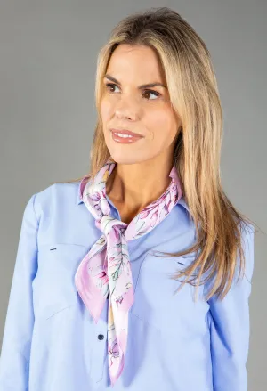 Floral Arrangement Neck Scarf