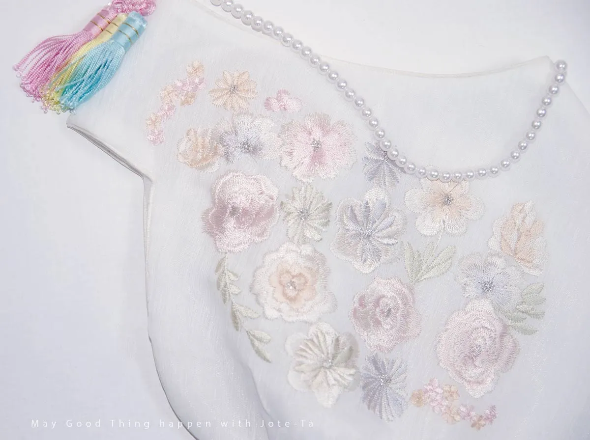 Floral Girls Hanbok Hat