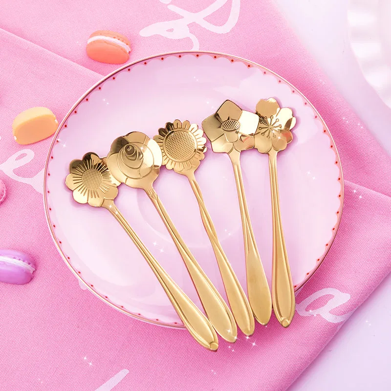 Flower Japanese Candy Color Pastel Kawaii Spoon