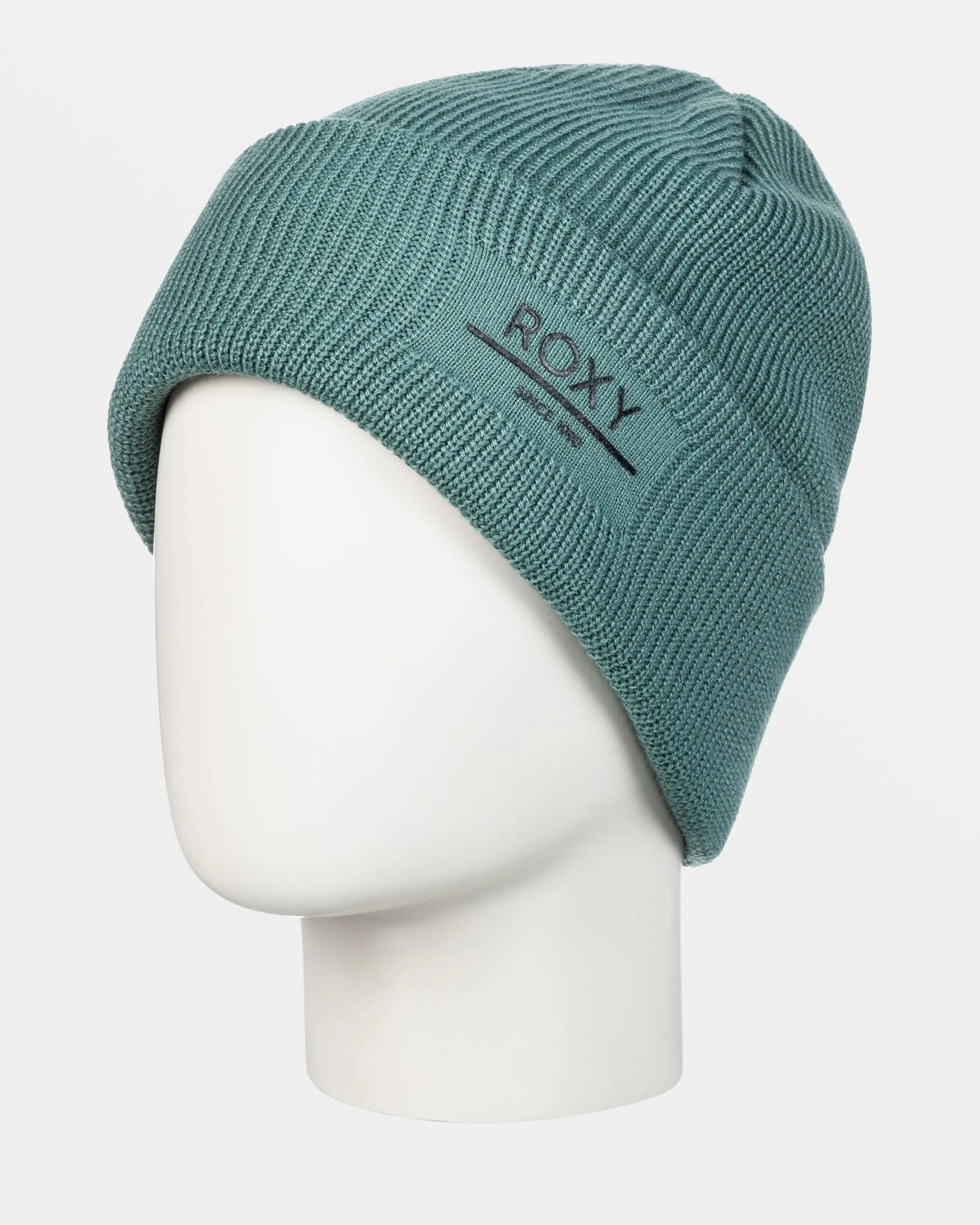 Folker Rib Knit Beanie - Sea Pine