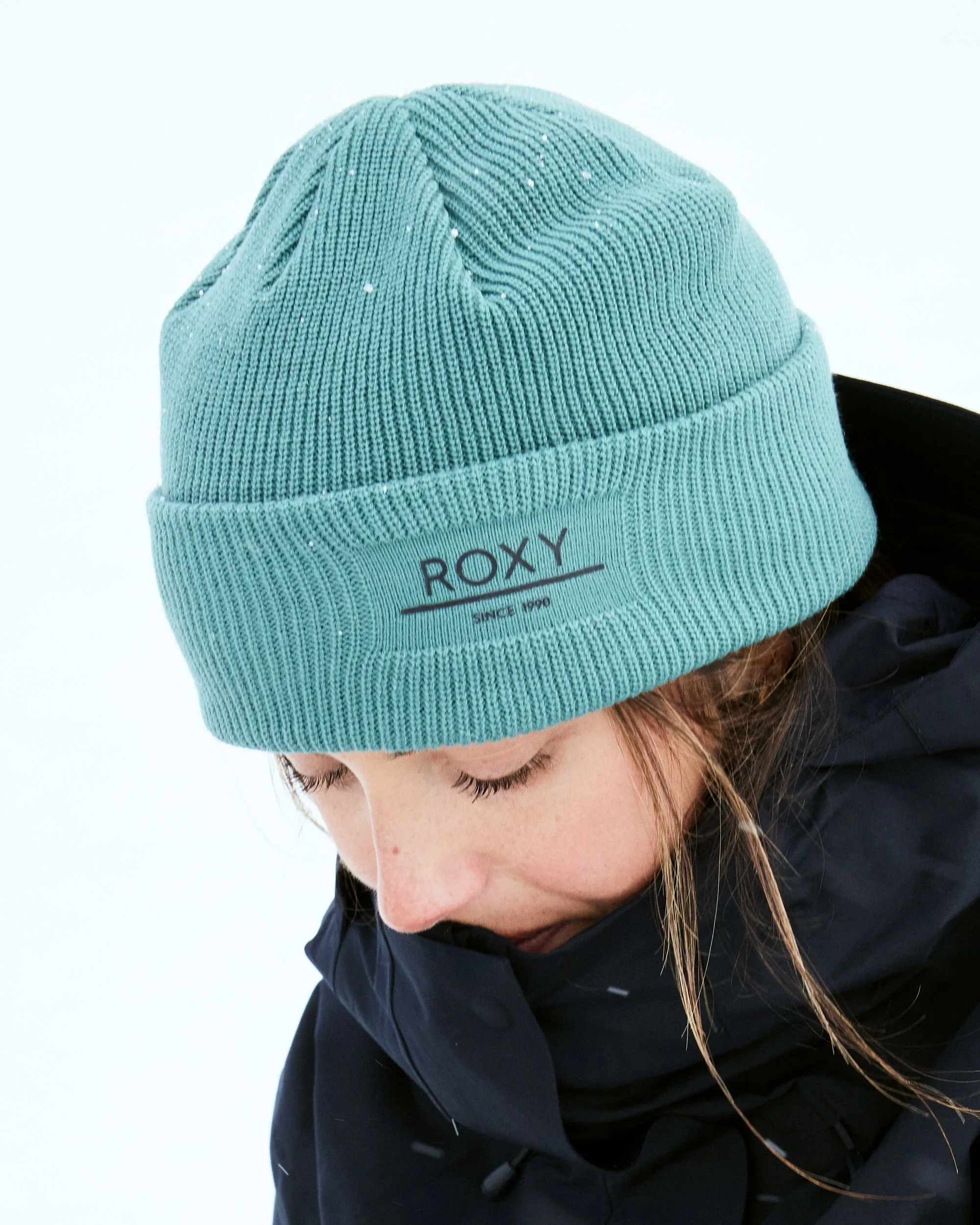 Folker Rib Knit Beanie - Sea Pine