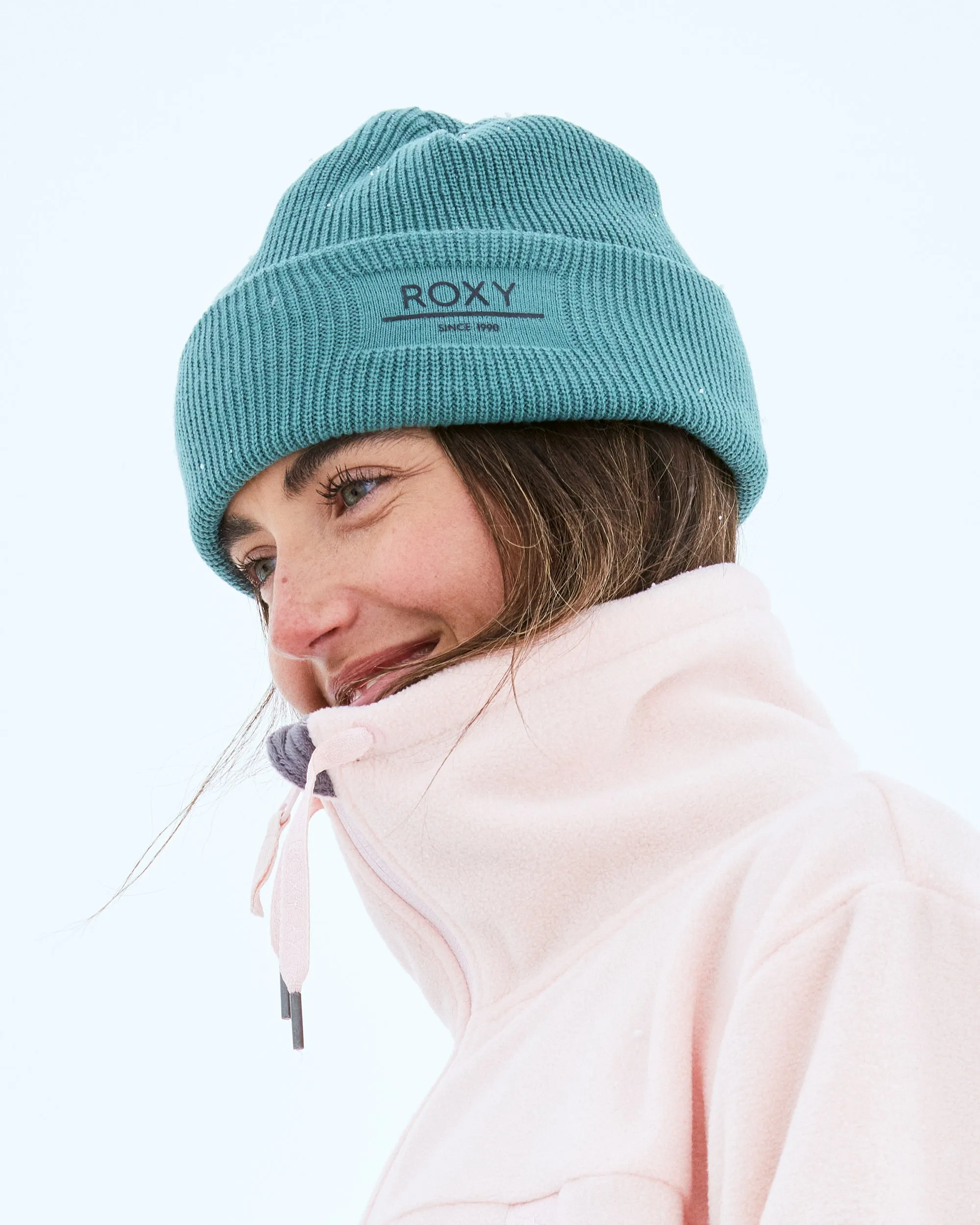 Folker Rib Knit Beanie - Sea Pine