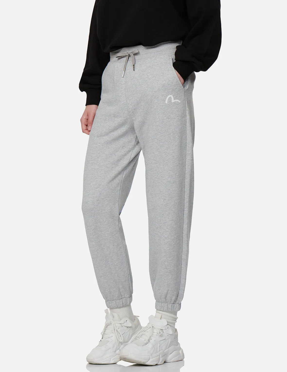 Fortune Cat and Daruma Double Daicock Print Sweatpants