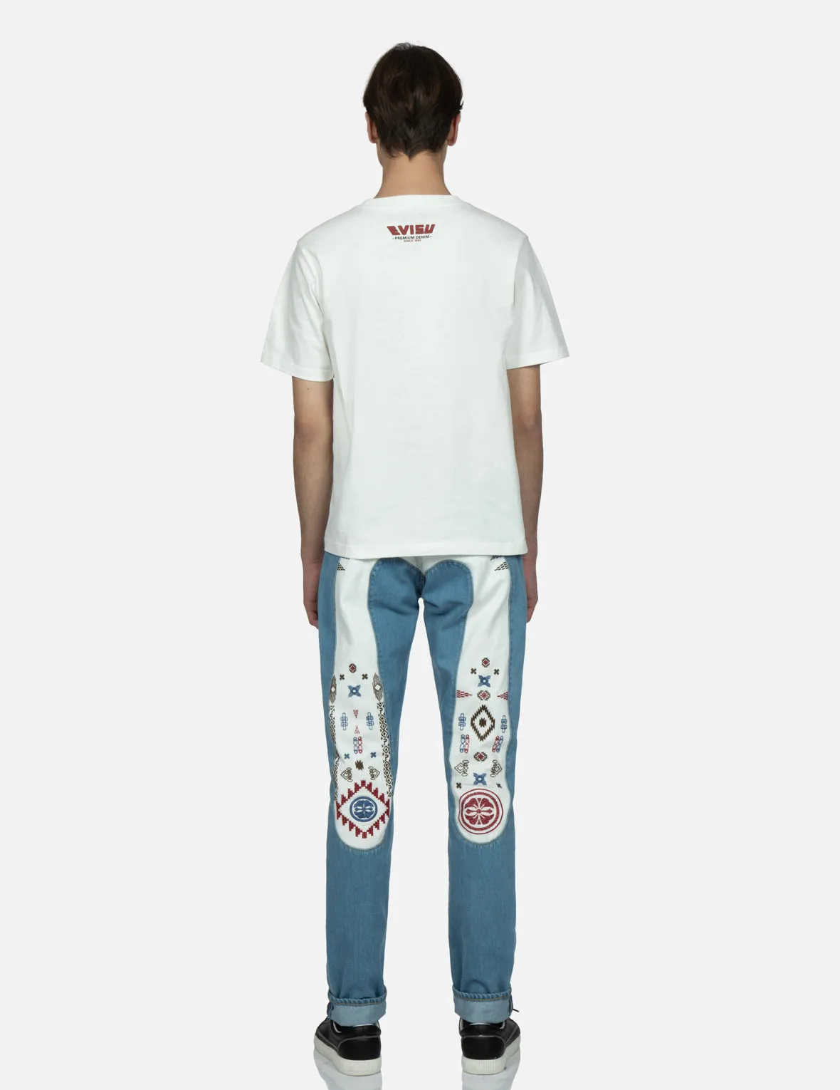 Fortune Cat Drumming Graphics Print T-Shirt