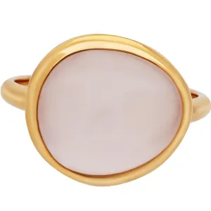 Fred of Paris Women's Ring - Belles Rives RG Pink Quartz, Size 4.25 | 4B0812-047