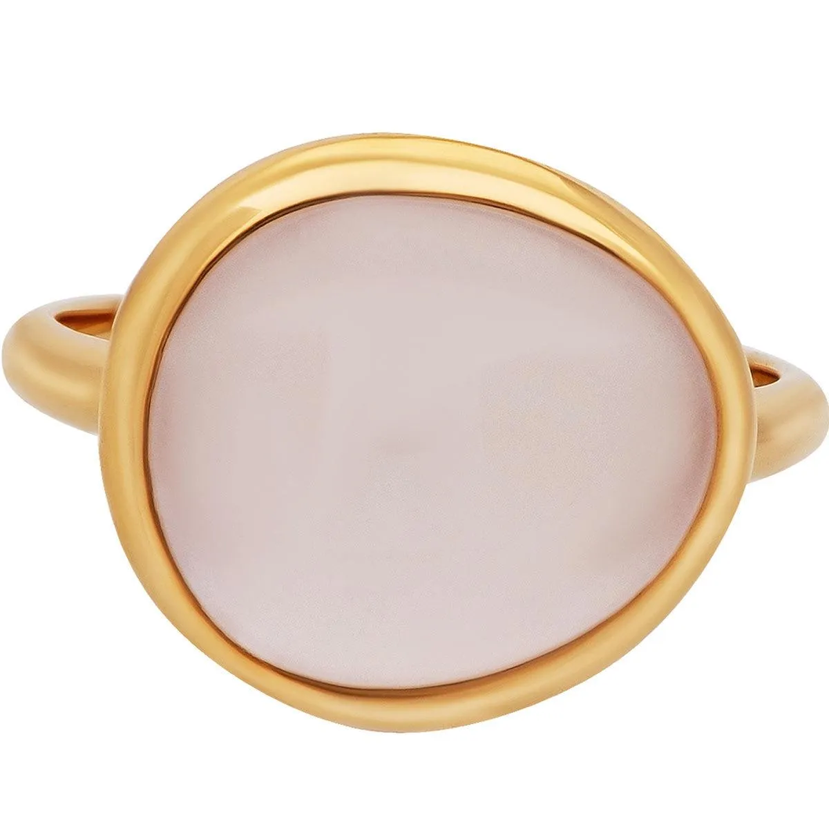 Fred of Paris Women's Ring - Belles Rives RG Pink Quartz, Size 4.25 | 4B0812-047