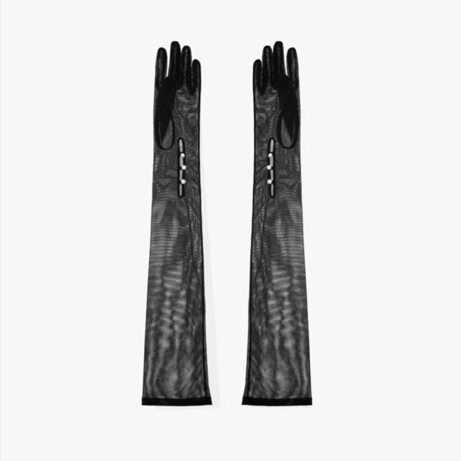 French Nylon Hosiery Opera Glove
