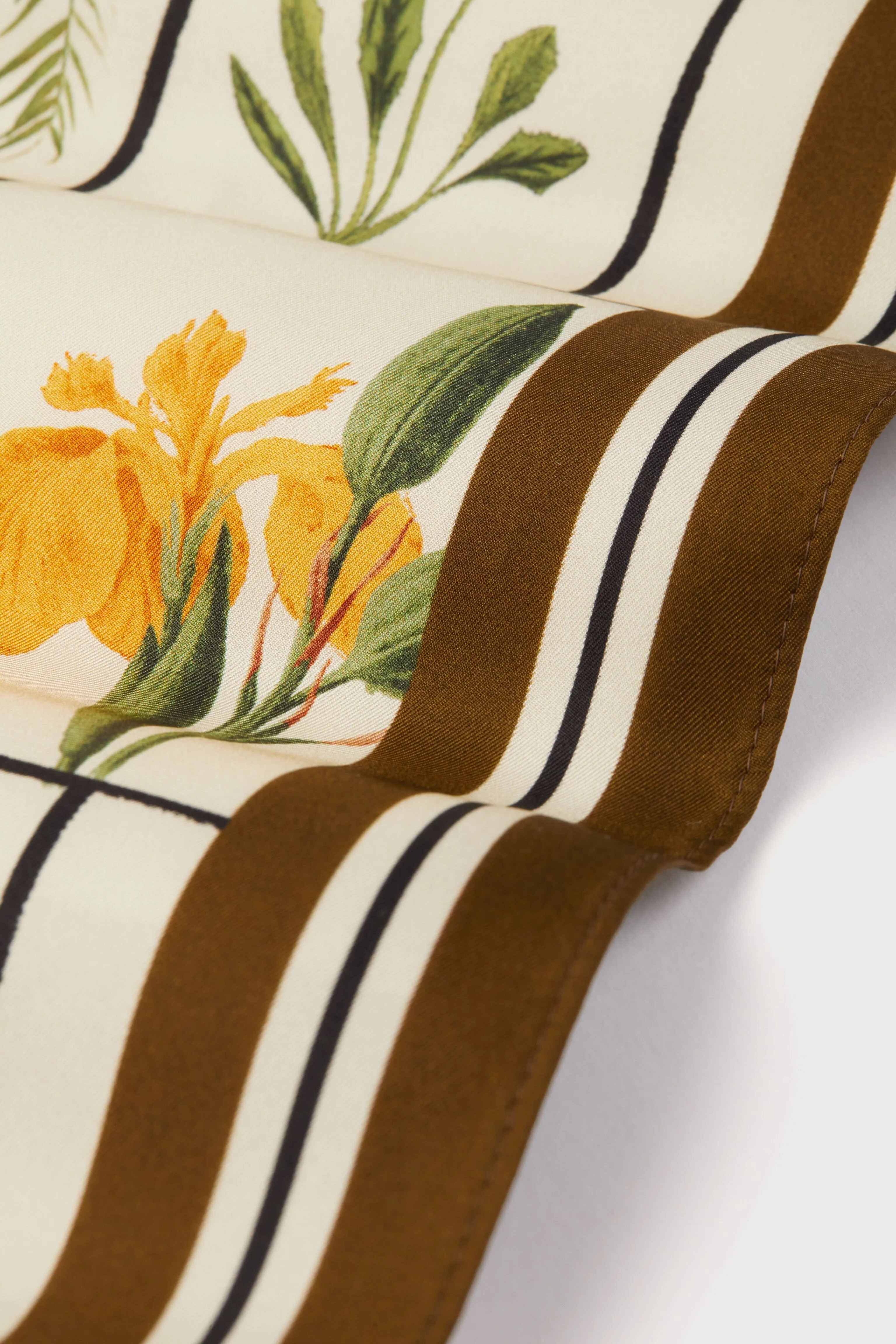 Fresher Buds Medium Silk Scarf