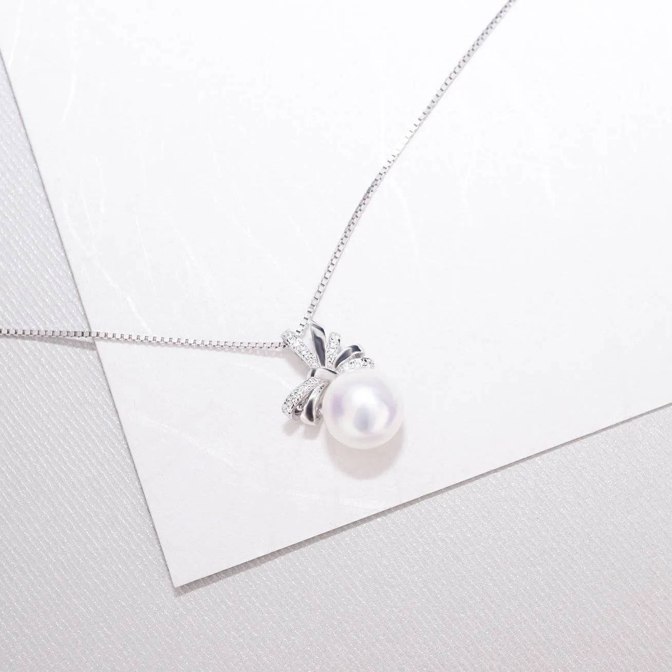 Freshwater Pearl Necklace WN00028 | RIBBON