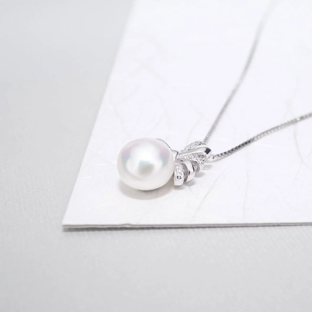 Freshwater Pearl Necklace WN00028 | RIBBON