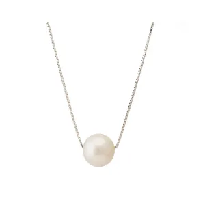 Freshwater White Pearl Canterbury Pendant 8-9 mm AAA