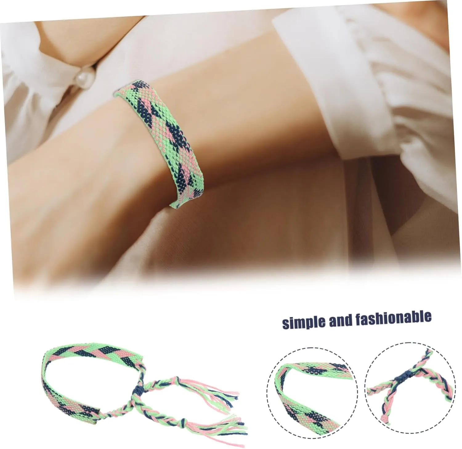 Friendship Bracelet Women Dainty Cute Beads Bracelets Wrist Straps Wear-resistant Wrist Bracelet