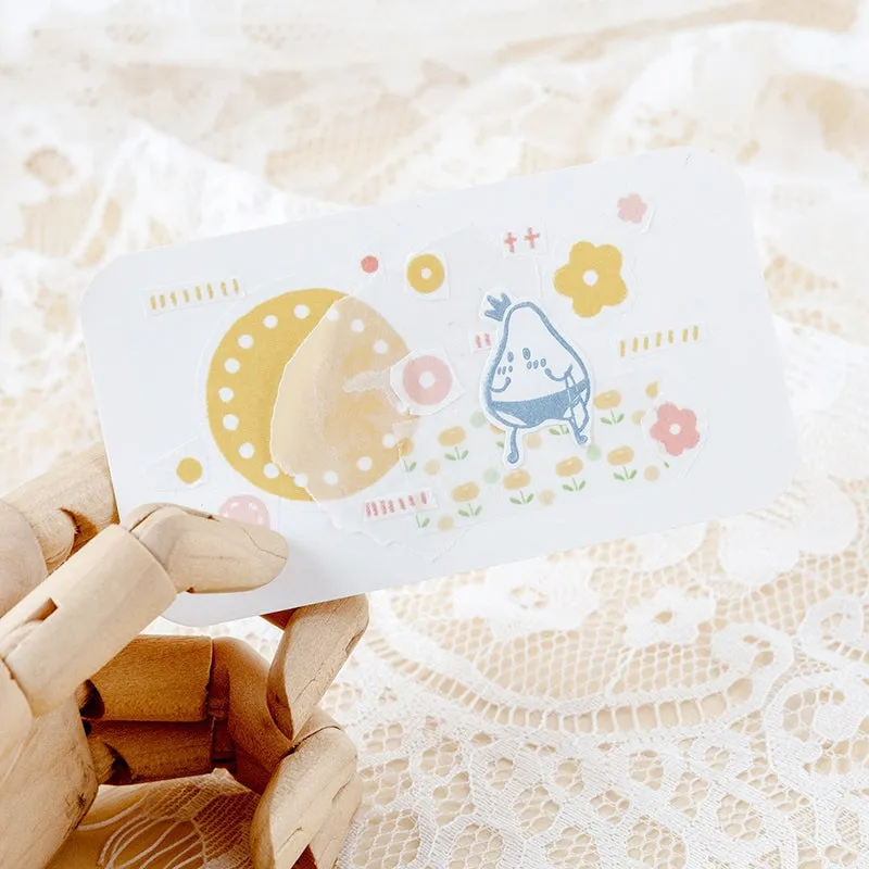 Fruit-themed Cute Cartoon Rubber Stamp