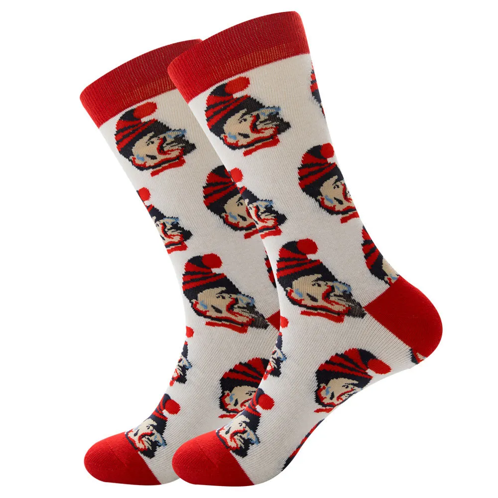 Funny Cotton Socks 1 Pair Set